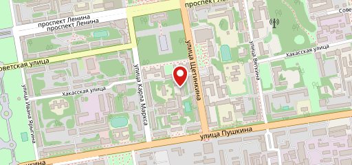 Столовая № 5 на карте
