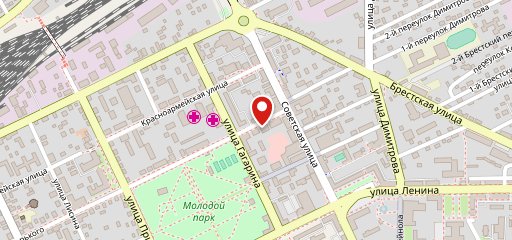 Кафе Восторг на карте
