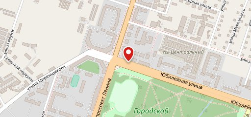 Столовая № 5 на карте