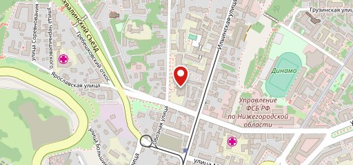 Столовая 5 корпуса ННГАСУ на карте
