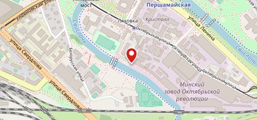 Столовая на карте