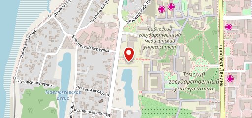 Столовая № 5 на карте
