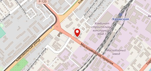 Столовая № 58 Завода ССК на карте