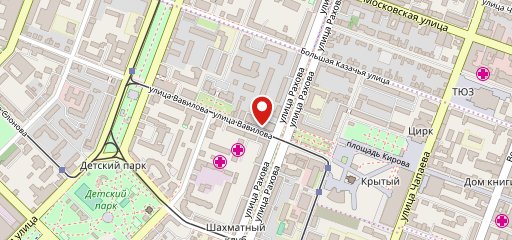 Столовая 61 на карте