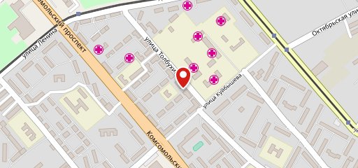 Комбинат питания на карте