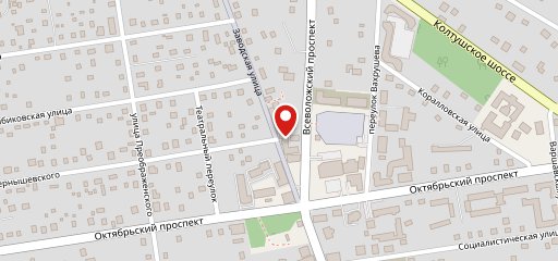 Столовая на карте