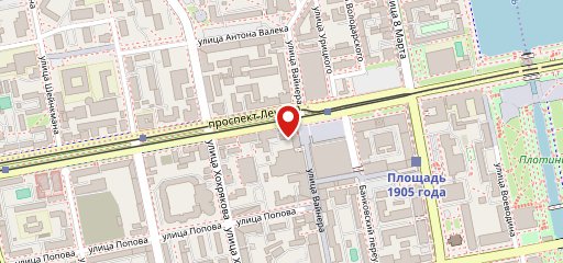 Столовая администрации города Екатеринбурга на карте