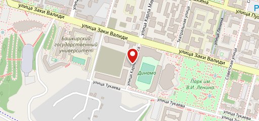 Столовая, Администрация Президента Республики Башкортостан на карте