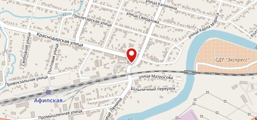 Столовая на карте