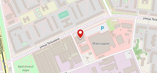 Столовая «Аксель Сити Юг» на карте