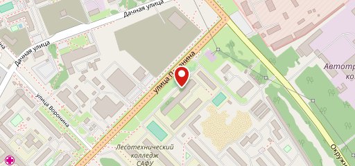 Столовая АКТ на карте