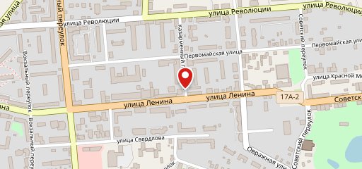 Столовая на карте