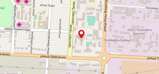 Столовая на карте