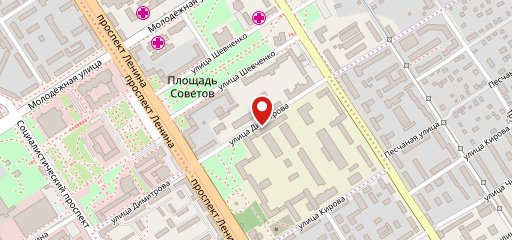 Столовая АлтГТУ на карте