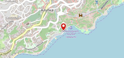 Столовая на карте