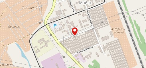 Столовая на карте