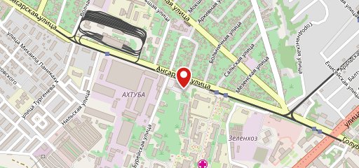 Столовая Ангарская на карте