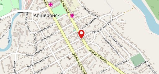 Столовая на карте