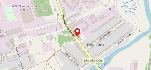 Столовая на карте