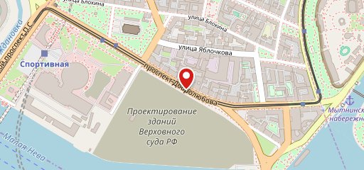 Столовая "Арктика" на карте