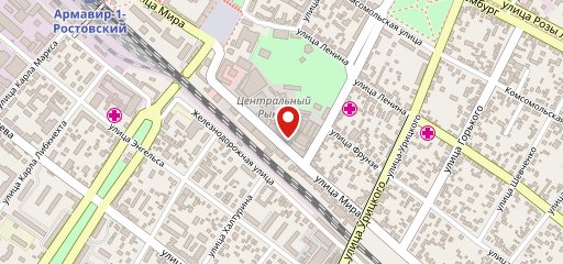 Столовая на карте