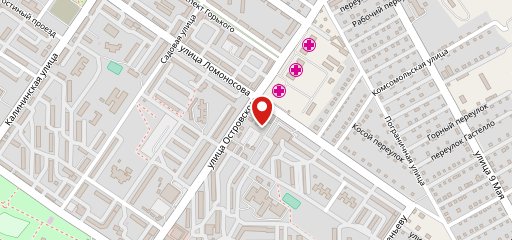 Столовая на карте