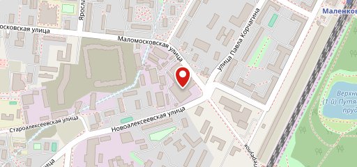 Артель на карте
