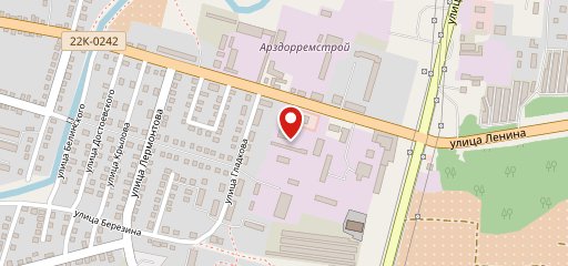 Столовая на карте