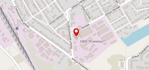 Столовая на карте