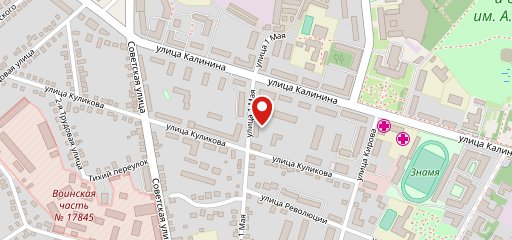 Столовая на карте