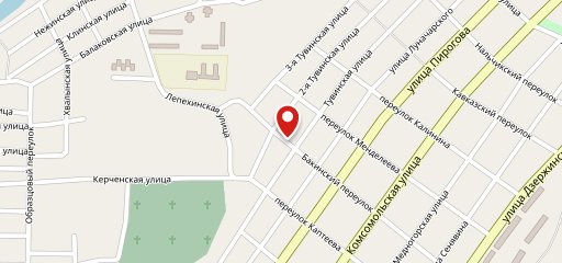 Столовая на карте
