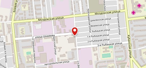 Столовая на карте