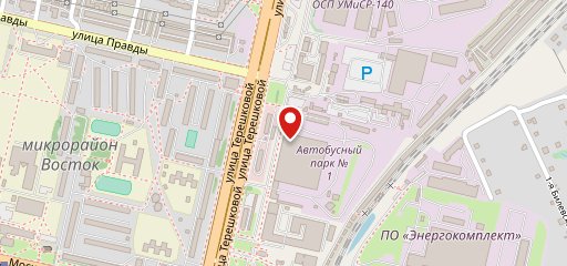 Столовая Автобусного Парка N1 на карте