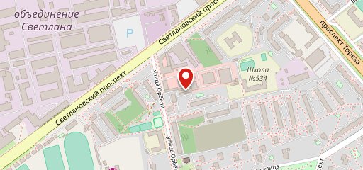 Столовая Автофорума на карте