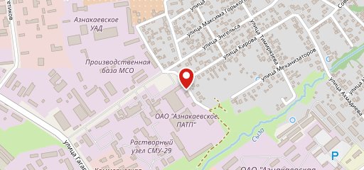Столовая на карте