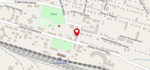Столовая на карте
