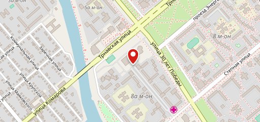 Столовая на карте
