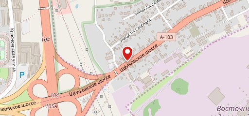 Столовая на карте