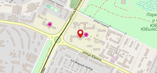 Столовая на карте