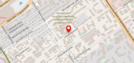 Столовая на карте
