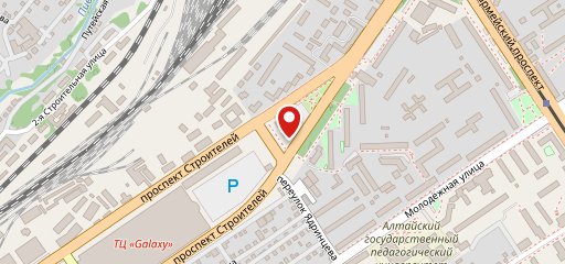 Столовая на карте