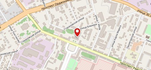 Столовая на карте