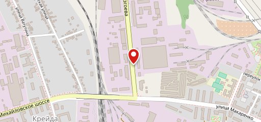 Столовая на карте
