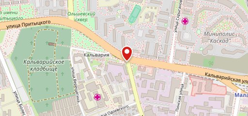 Столовая «Белавтодор» на карте