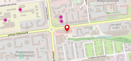Столовая на карте