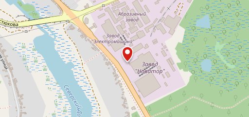 Столовая на карте