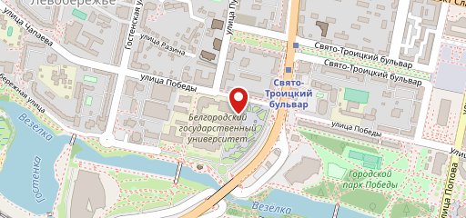 Столовая БелГУ на карте