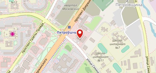 Столовая Белнефтехим на карте