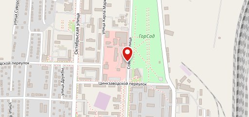 Столовая на карте