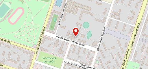 Столовая на карте